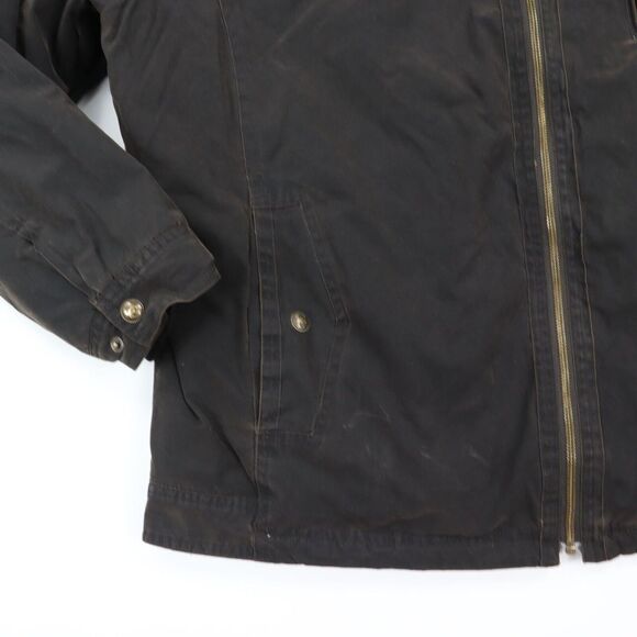 Cripple Creek Ranchwear Men's Insulated Jacket Brown Full Zip size 2XL XXL - Picture 4 of 6